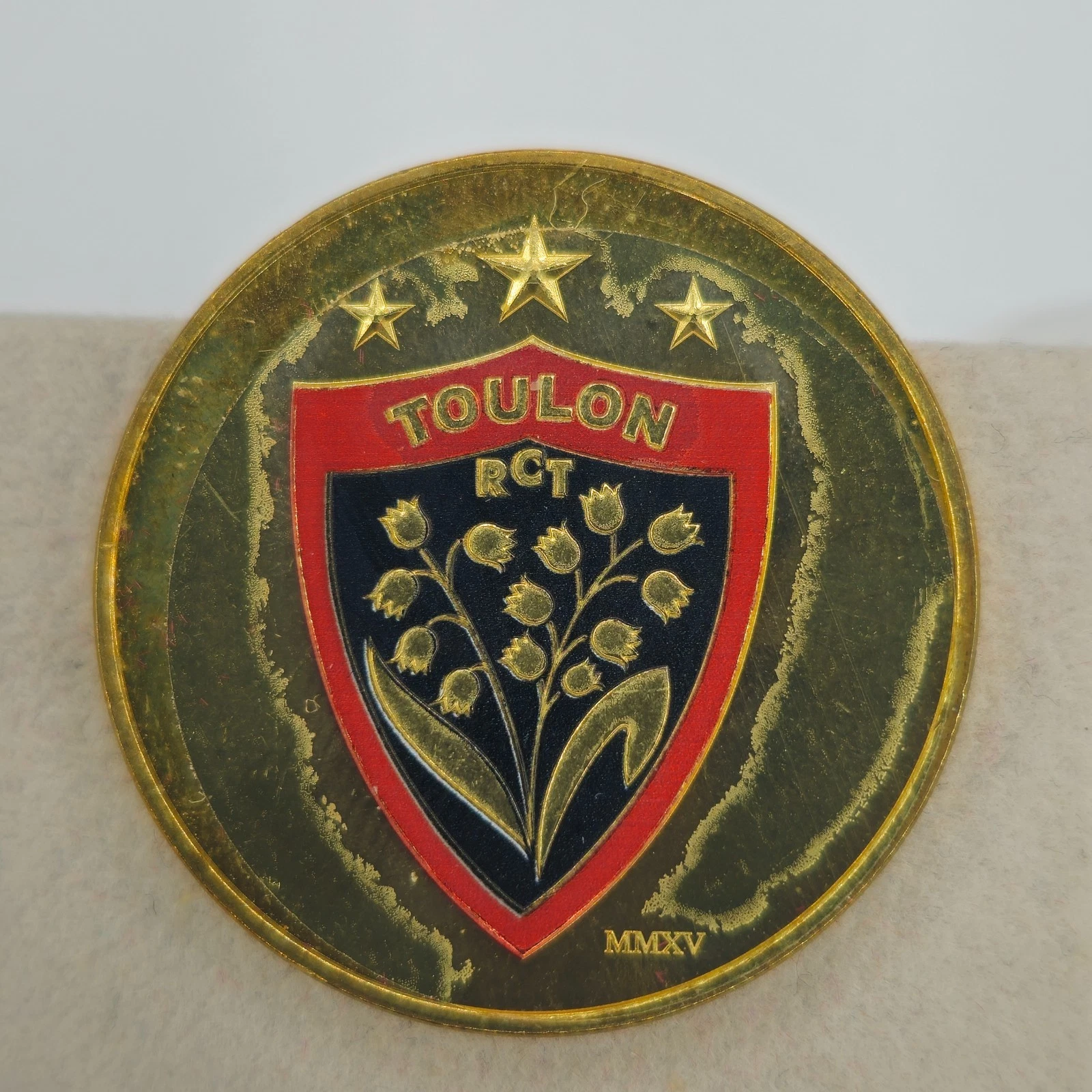 Toulon 83 RCT Rugby Coloré 2016 - Médaille Souvenir Monnaie de Paris