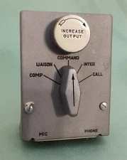 BC-366 Aircraft Interphone/Radio Jack Box, US Army Air Force WWII NOS