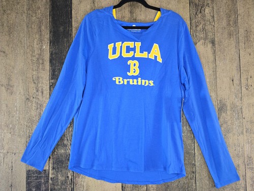 NWT Colosseum Women's UCLA Bruins Hooded T-shirt Sz Large - Picture 2 of 4