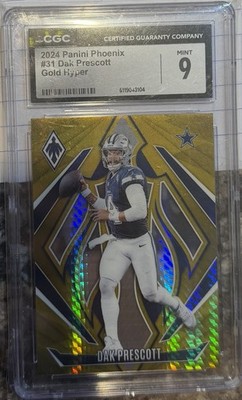 2024 Panini Phoenix - Dak Prescott #31 Gold Hyper /10