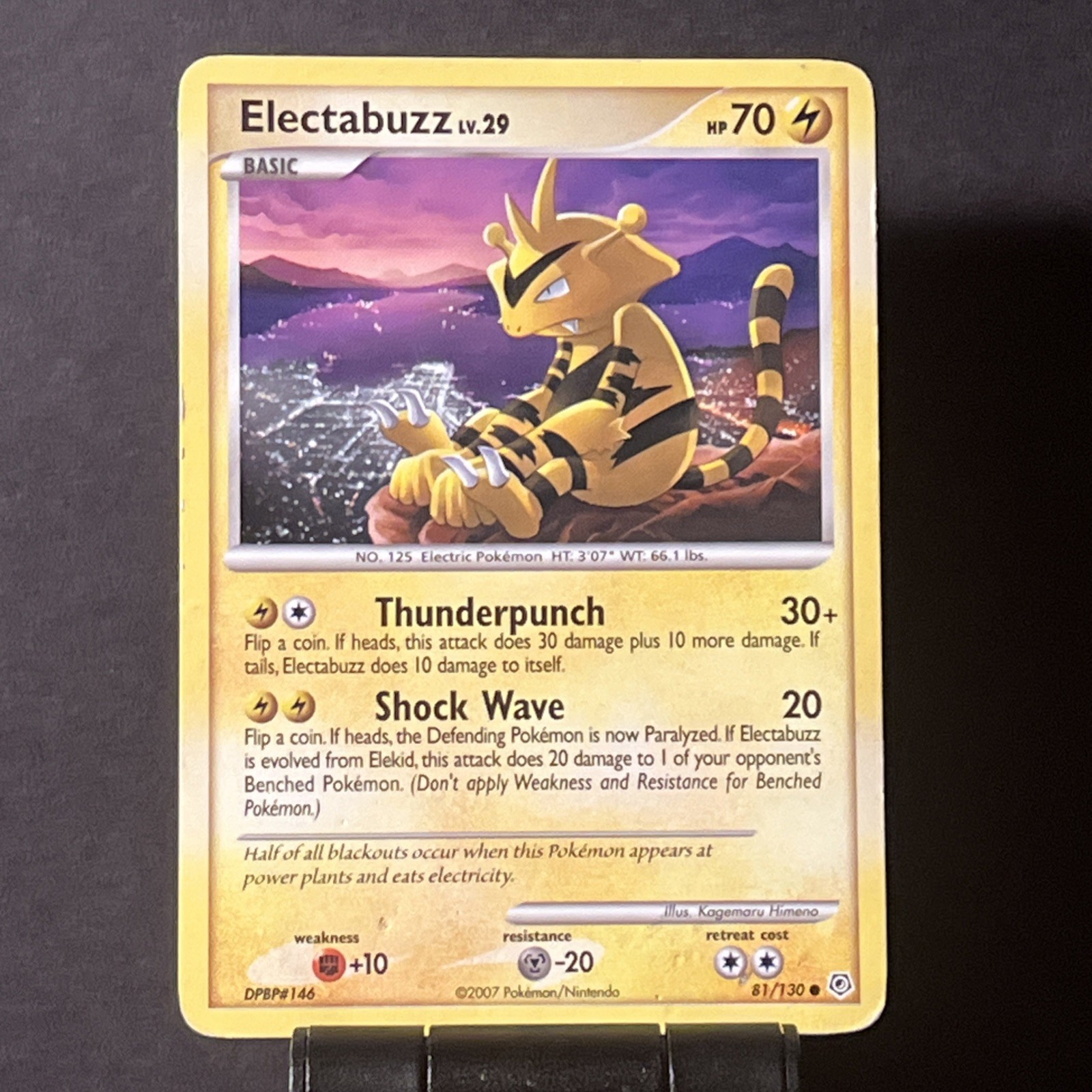 Electabuzz - Diamond and Pearl - 81/130 - Pokemon TCG - LP