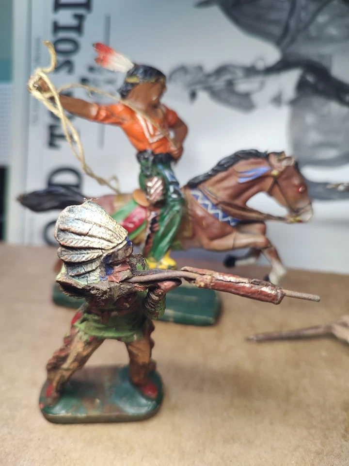 Elastolin, Lineol indios y vaqueros Foto 3 de 4