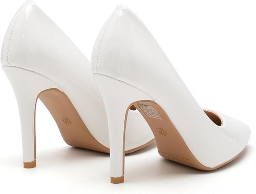 Damas Mujeres Punta Punta Punta Tacón Alto Corte Fiesta Trabajo Zapato Reino Unido Talla 3-12 - Imagen 43 de 49