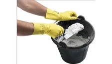 Ansell Gant de protection chimique AlphaTec 87-190 taille 9,5-10 jaune catégo...