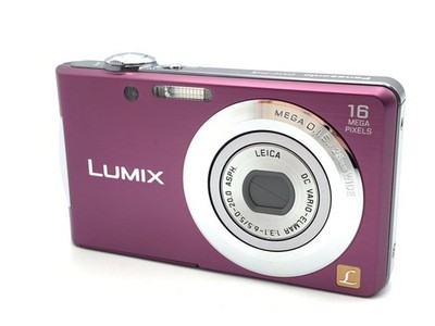 Panasonic LUMIX DMC-FH5 Violet 16.1MP 4x Optical Zoom Slim Digital