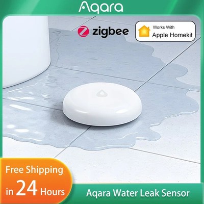 Aqara Water Leak Sensor ZigBee Water Immersing Detector Alarm Security Soaking S