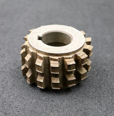 Keilwellen-Wälzfräser spline hob 4 Keile 21,25x28x8mm 1gg. Re. spiralgenutet