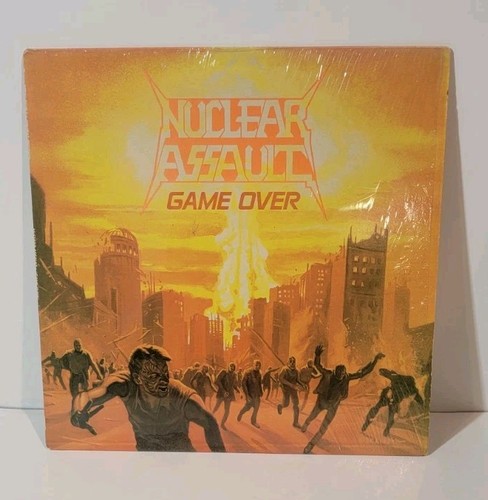 Nuclear Assault "Game Over" Vinyl Record Album 1986 LP
