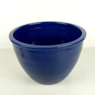 RARE Vtg 1937 Fiestaware #2 Nested Mixing Bowl Cobalt Blue Bottom Rings HLC USA