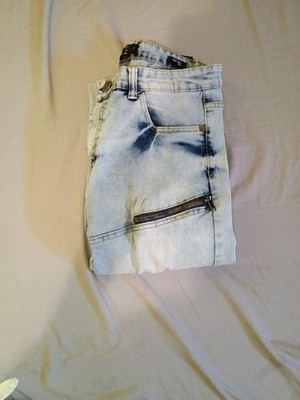 Cr24 Men's Motor Style Cargo Jeans (32x32 Size, Read Info)