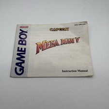 Mega Man V Nintendo Game Boy Instruction Manual Booklet ONLY