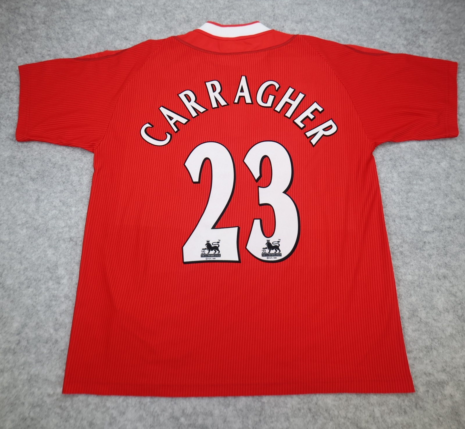 Vintage Liverpool Shirt XL Red Home Kit 2002 2004 Reebok Jersey 42/44 Carragher