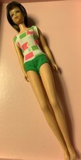 Vintage Barbie Francie Bendable Legs #1130 - Brunette Flip Hair