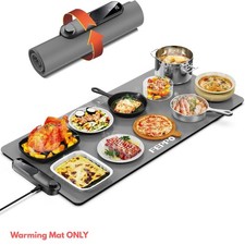Food Warming Mat Electric Warming Trays for Buffets Party Adjustable Temperature