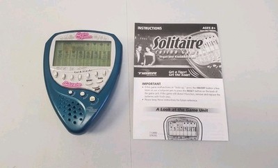 Tiger Electronics Casino Solitaire Handheld Electronic Game 2003 Hasbro Works
