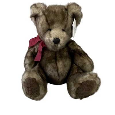 Exclusive Bombay ''Danny'' Plush Brown Teddy Bear Stuffed Animal 12'' Russ Berrie