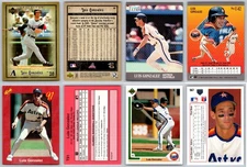 Luis Gonzalez 4 Card Lot - Rookie Arizona Diamondbacks Hall of Fame Astros RC
