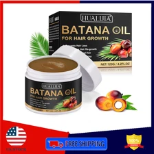 Raw Batana Oil for Hair Growth and Repair, 100% Pure Dr. Sebi Unrefined Batana O