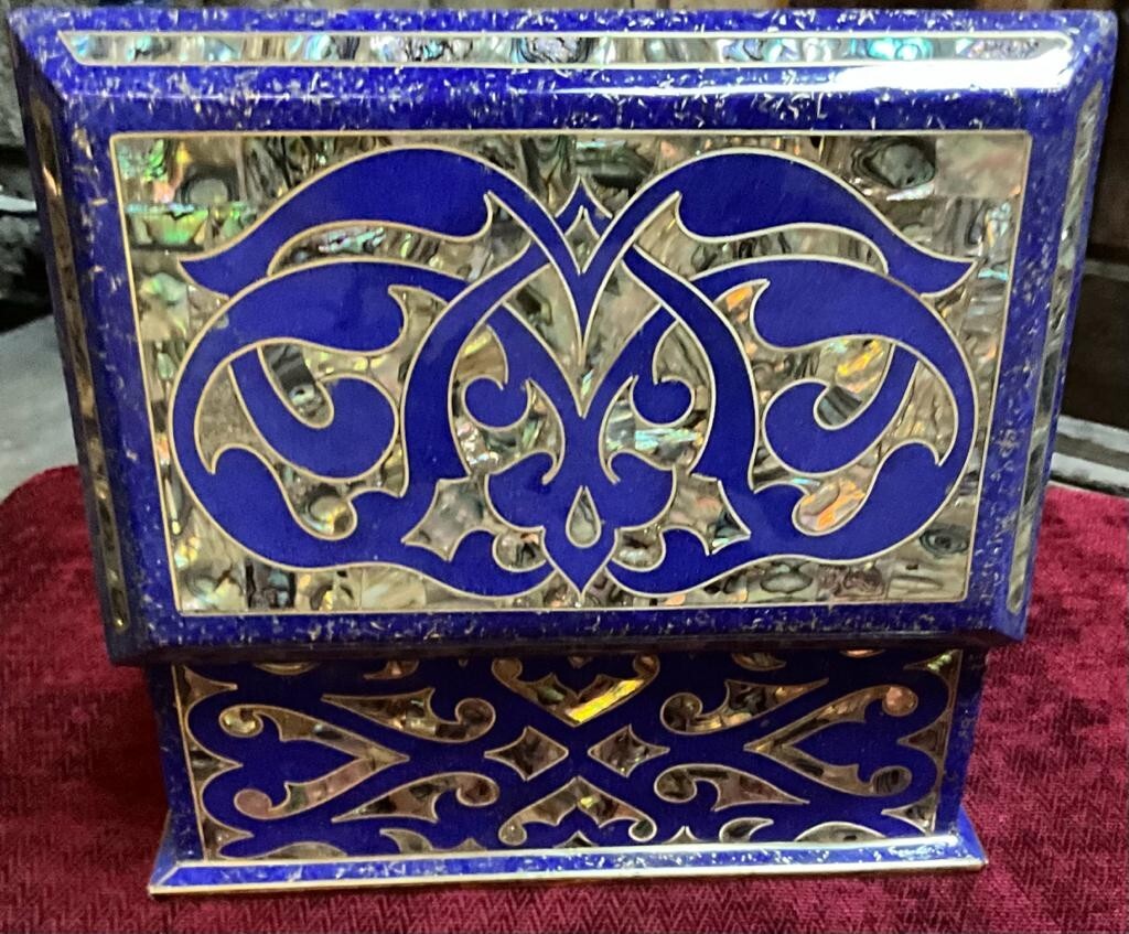 Handmade, Wood jewelry box, Antique Box, gift Box, Inlaid Unique Box (8