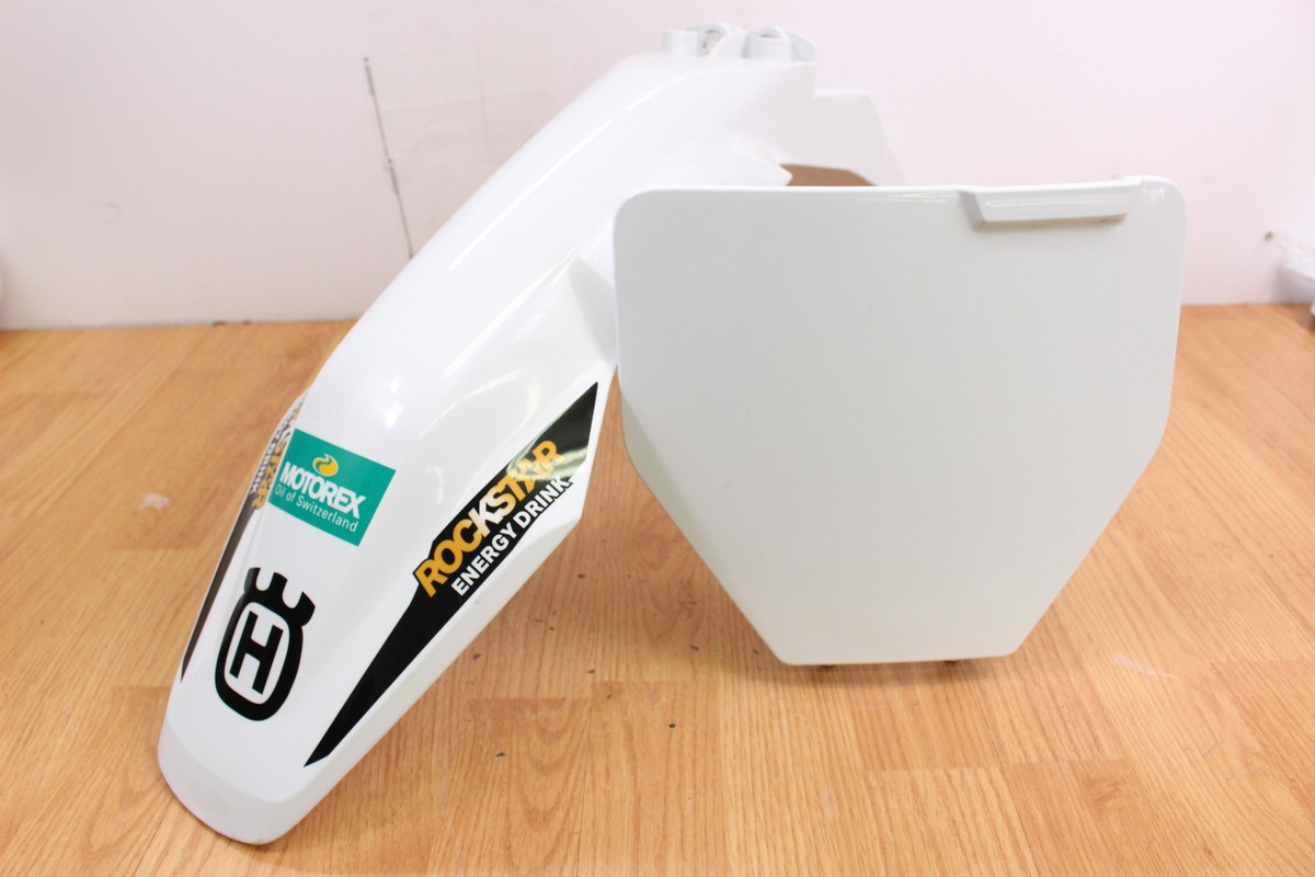 2023 HUSQVARNA TC 125 Front Fender And Front Number Plate Panel | eBay
