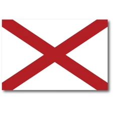 Magnet Me Up Alabama Car Magnet US State 4x6 Flag Refrigerator Locker SUV Heavy