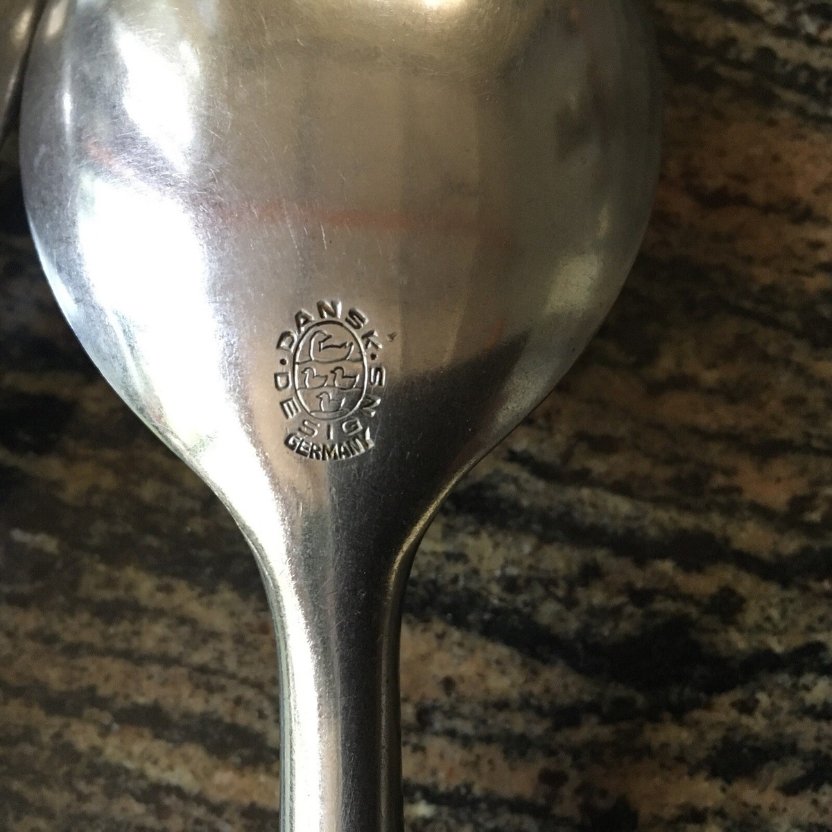 VINTAGE MCM DANSK FJORD SERVING SET-SPOON FORK SPORK TEAK VINTAGE MCM DANSK FJORD SERVING SET-SPOON FORK SPORK TEAK