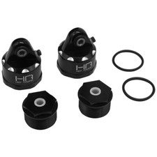 NEW Hot Racing AFE156AX01 Aluminum Bleeder Shock Caps Cartridge Arrma Shock 1/5