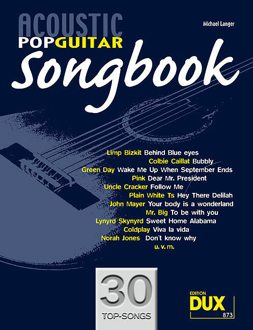 Thumbnail - Ancora Acoustic Pop Guitar Songbook 1 /cd, Langer