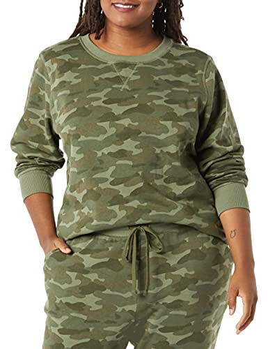 Amazon Essentials Damen French Frottee Fleece tarnfarben Rundhalsausschnitt Sweatshirt! (6XL) - Bild 3 von 5