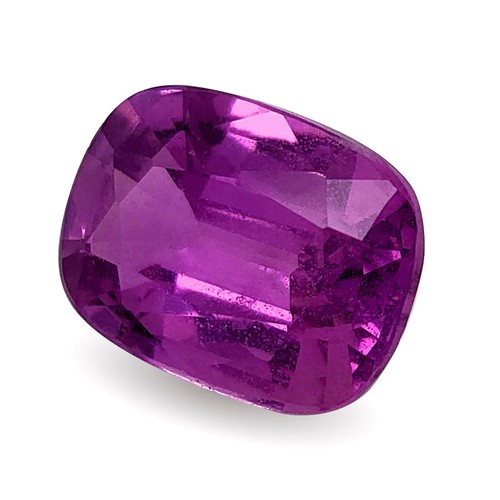 Purple Sapphire Gemstone Natural Loose GIA Certified Purple Sapphire 2.95 cts - Picture 4 of 5