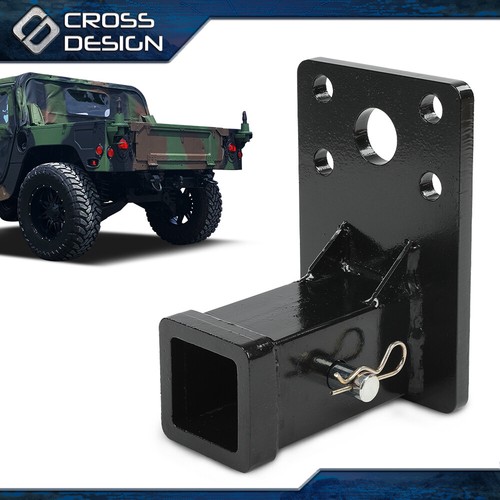 Fit For Hmmwv Humvee Military M998 M151A1 2'' Steel Receiver Hitch w/ Hitch Pin - Picture 3 of 12