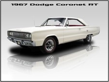 1967 Dodge Coronet Rt Metal Sign 12x16 Free Shipping 1967 Dodge Coronet Rt Metal Sign 12x16 Free Shipping