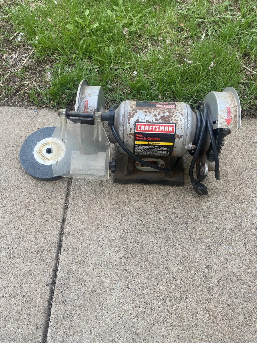 Craftsman 6 inch on sale grinder