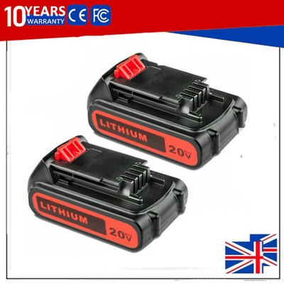 18V 8,0Ah Für BLACK+DECKER Akku Lithium BL2018 BL1318 BL4018 BL1518 LBXR20 NEU