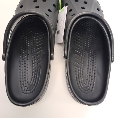 Crocs Baya Clog Slip On Shoes Black Size Men display picture 1