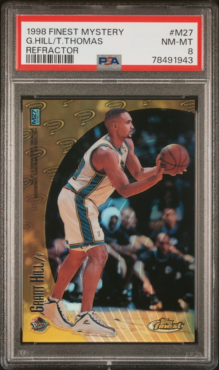 1998 Finest Mystery Refractor SSP M27 Grant Hill Tim Thomas eBay 1