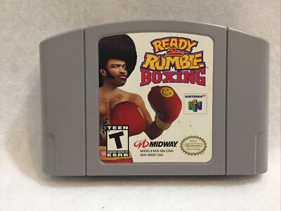 Ready To Rumble Boxing Nintendo N64 Game Authentic