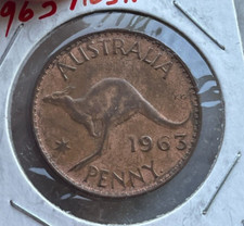 1963 Australia 1 One Penny