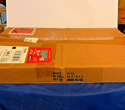 Deluxe Gift Box bottoms 14'' x 14'' x 3''   U Line 13212B