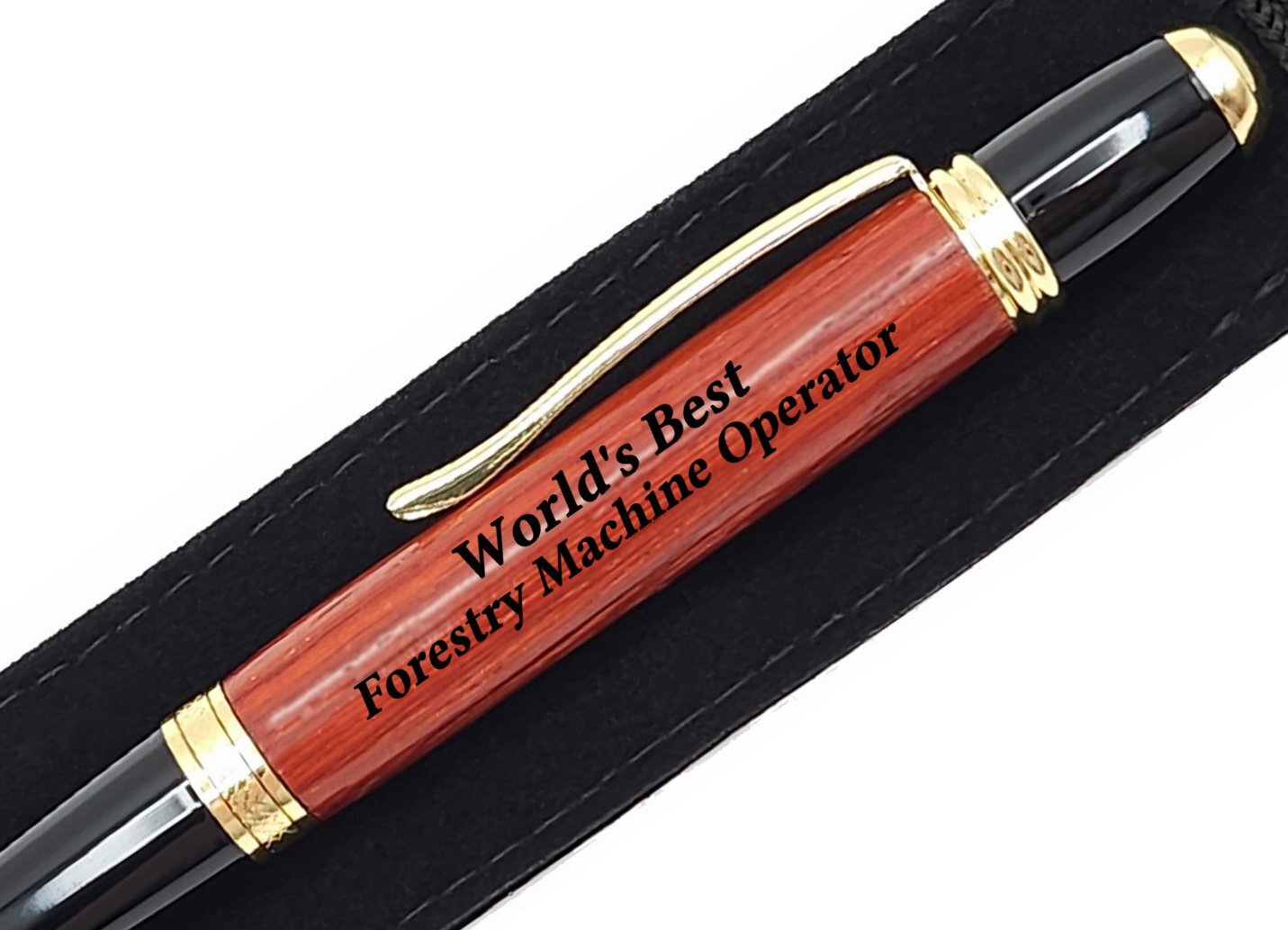 Forestry Machine Operator Engraved Pen World's Best Gift Present