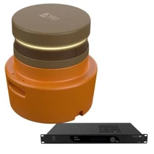 OSD Eclipse Outdoor In-Ground Subwoofer 800W  w/ LED + Subwoofer Amp Bundle