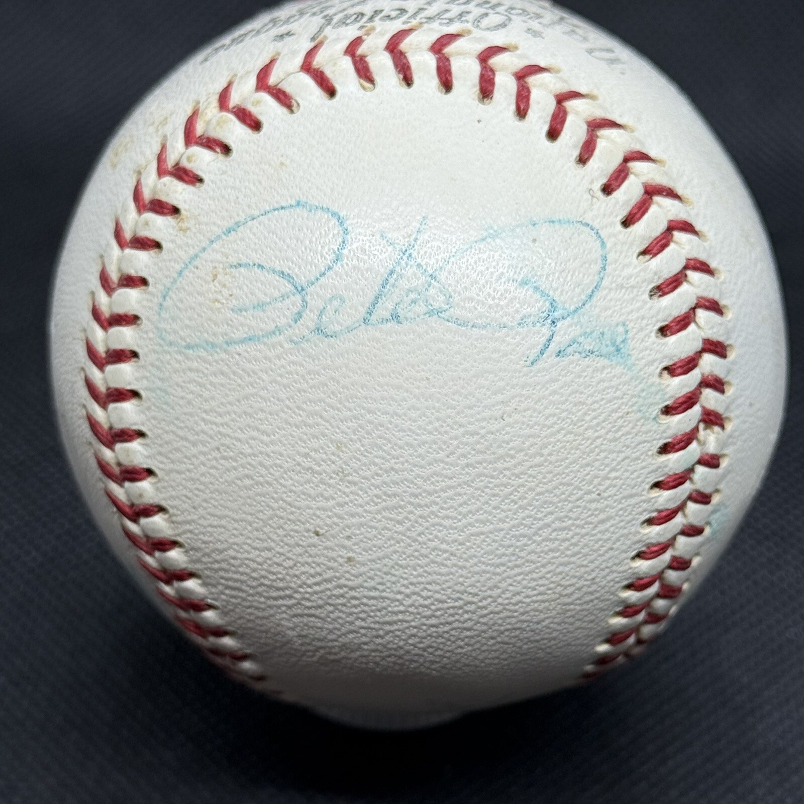 Edd Roush Pete Rose Ted Klu Cincinnati Reds 100th Multi Signed Baseball JSA LOA - image 4