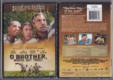 O Brother Where Art Thou  DVD 2000 George Clooney John Tutoro NEW SEALED