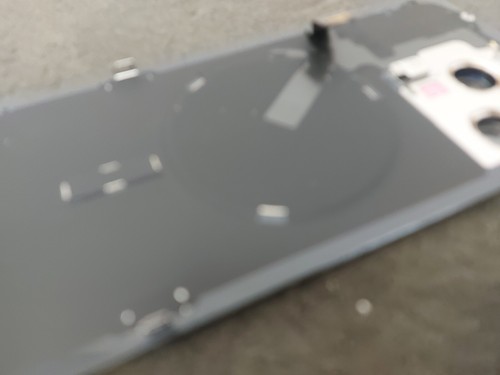 Apple iPhone 15 Pro Max Schwarz Farbe Rückseite Glas Originalteil + Komponenten - Bild 10 von 16