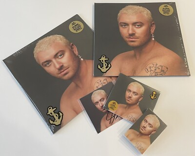 Sam Smith Gloria Bundle CD LP Gold Vinyl Cassette Signed Card