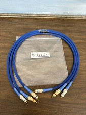 Set Of 3 Acoustic Zen SILVER PHOTON COMPONENTS-interconnect cable 1meter RCA