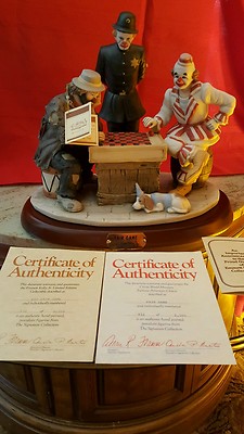 LIMITED EDITION  Emmett-Kelly-Jr-Fair-Game- FLAMBRO IMPORTS 