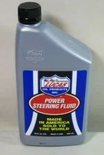 Lucas Oil 10824 Power Steering Fluid for Conditioning Seals/Prevent Leaks - 1 qt