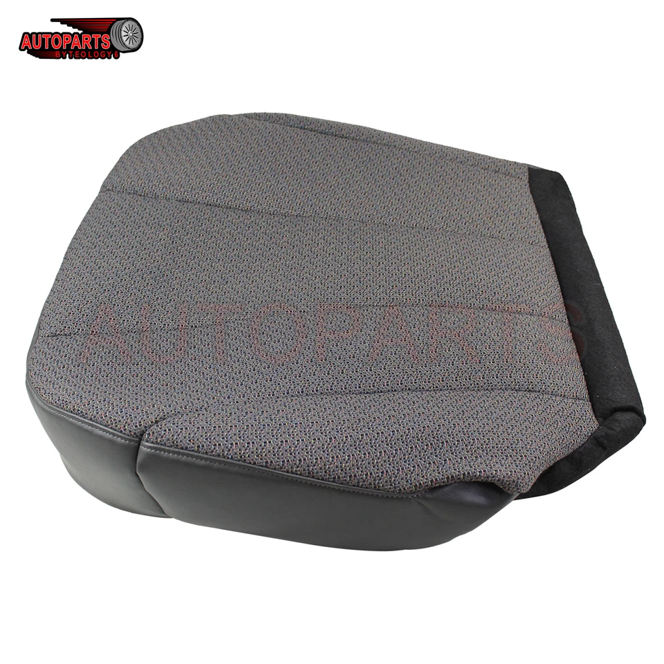 Чехол на нижнее сиденье водителя для пикапа Chevy Silverado 99-02 годов выпуска темно-серая ткань  - Изображение 2 из 4