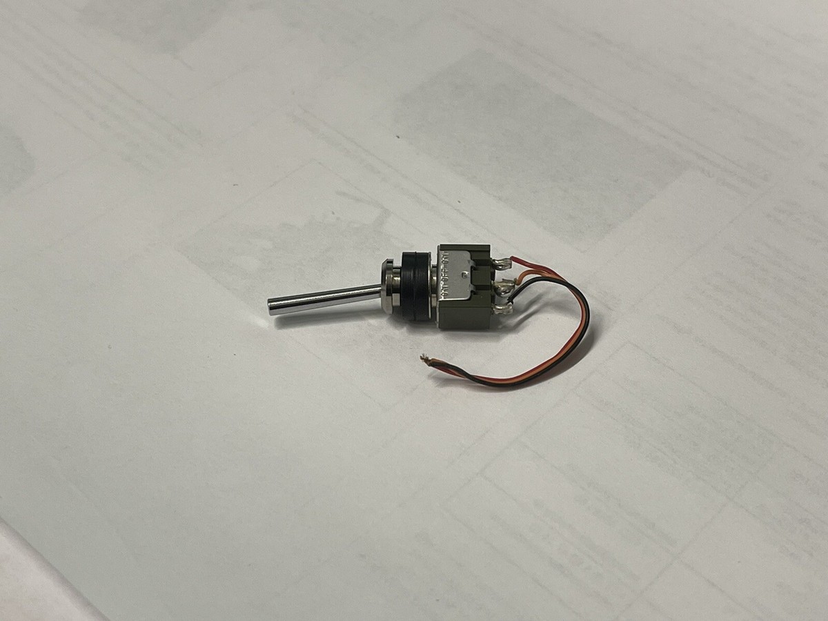 Genuine Used Spektrum DX9 DX8 Replacement SWITCH 3 POS LONG ROUND
